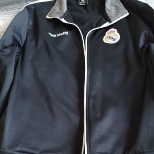Real Madrid Black Lightweight Jacket